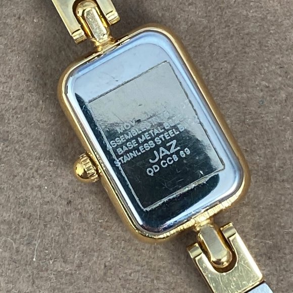 Vintage Jaz Paris French Designer Dress Watch Stainless Steel & Gold Bracelet main image 5